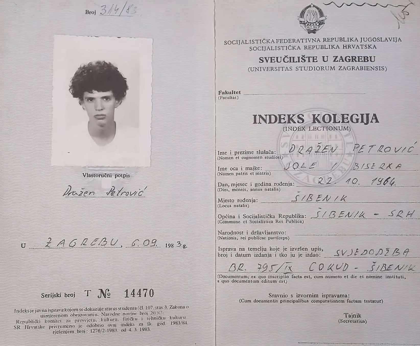 Srednja škola i fakultet